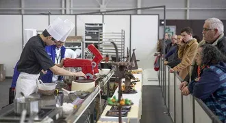 Un jeune Breton en pleine compétition lors des sélections régionales 2020.