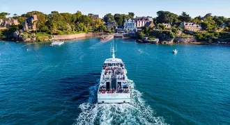 Photographies aériennes par drone du Port Clos sur l'Ile de Bréhat
