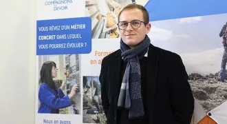 Matthieu Thiriet, Compagnon du devoir charpentier et prévôt.