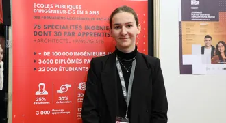 Marine est étudiante en double cursus.