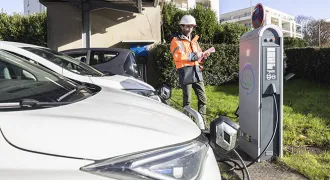 Nicolas Lebert, ingénieur en énergie solaire au Syndicat départemental d'énergie et d'équipement à Quimper (29)