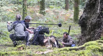 Tournage du court-métrage "Bête noire" à Huelgoat (29)