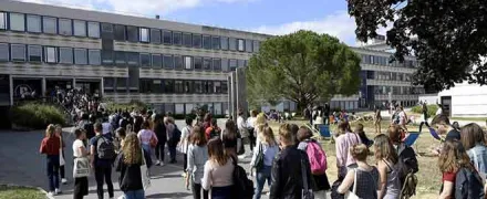 Le public visite l'université Rennes 2
