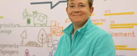 Mélanie Weisse est enseignante au lycée agricole de Redon.