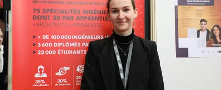 Marine est étudiante en double cursus.