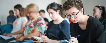 Réunion de travail entre femmes