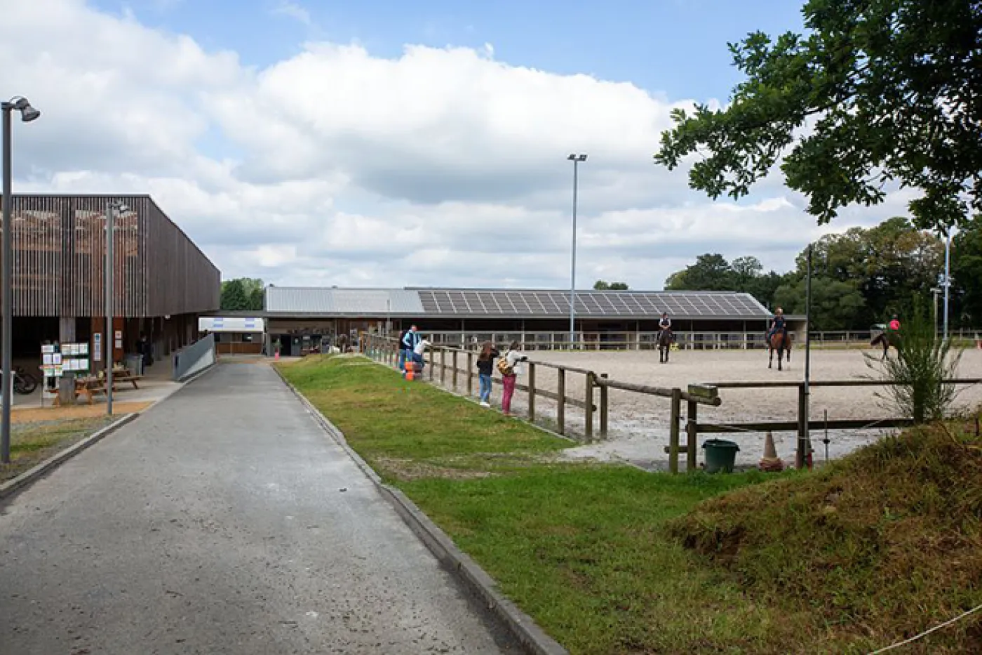 Vu d'un lycée agricole