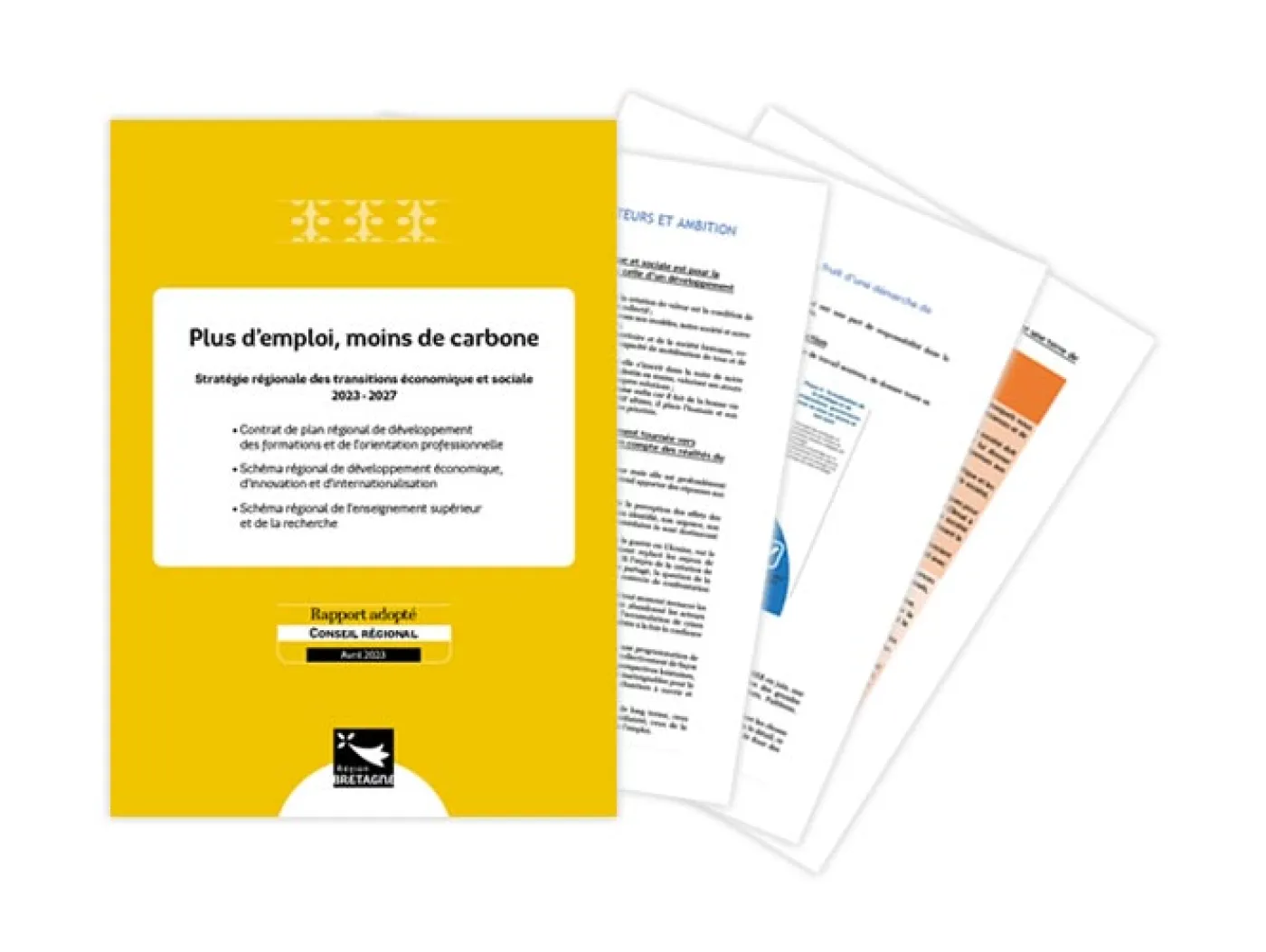 Page de couverture CPRDFOP 2023-2027