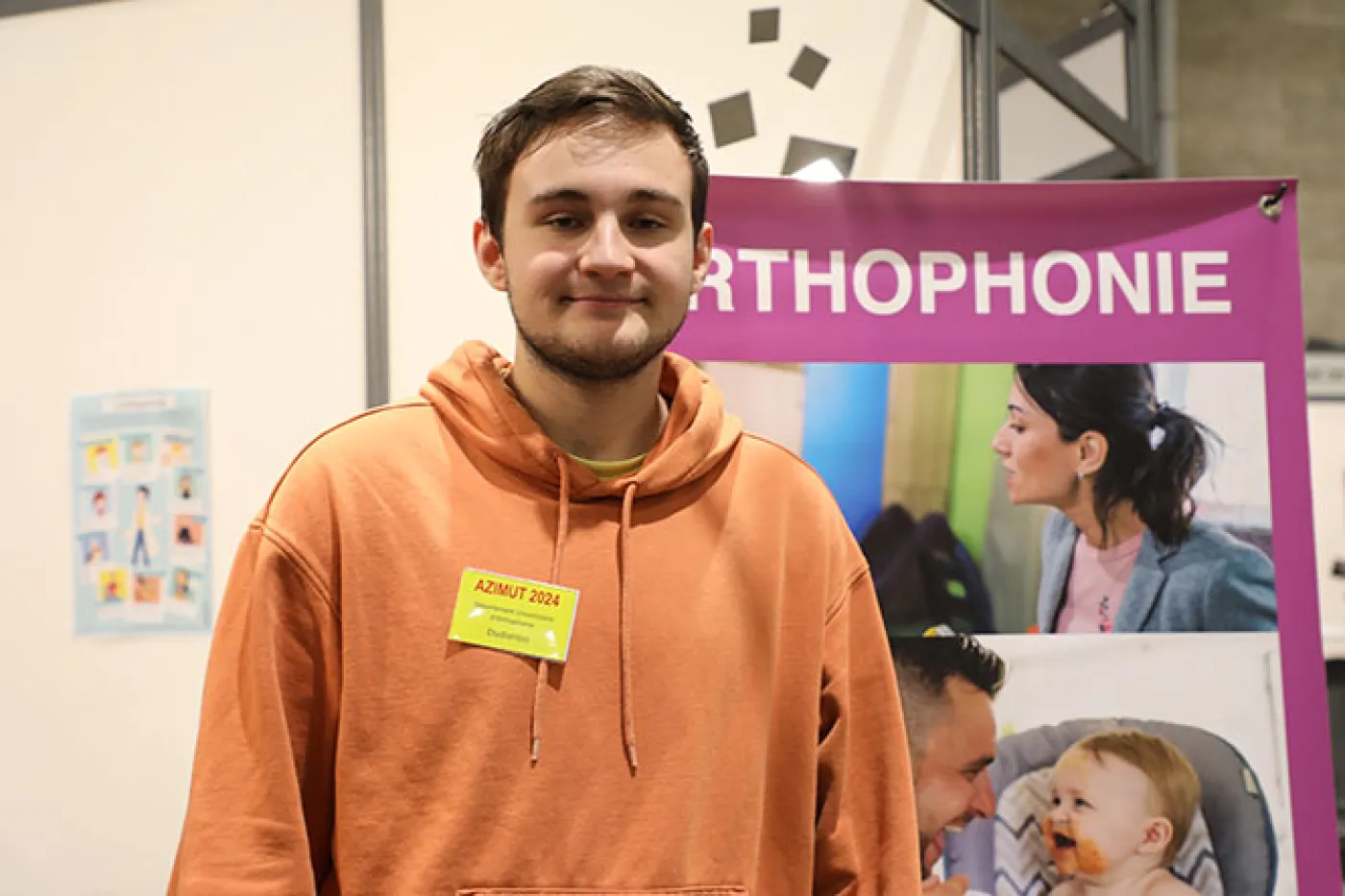 Elouan est étudiant en école d'orthophonie.