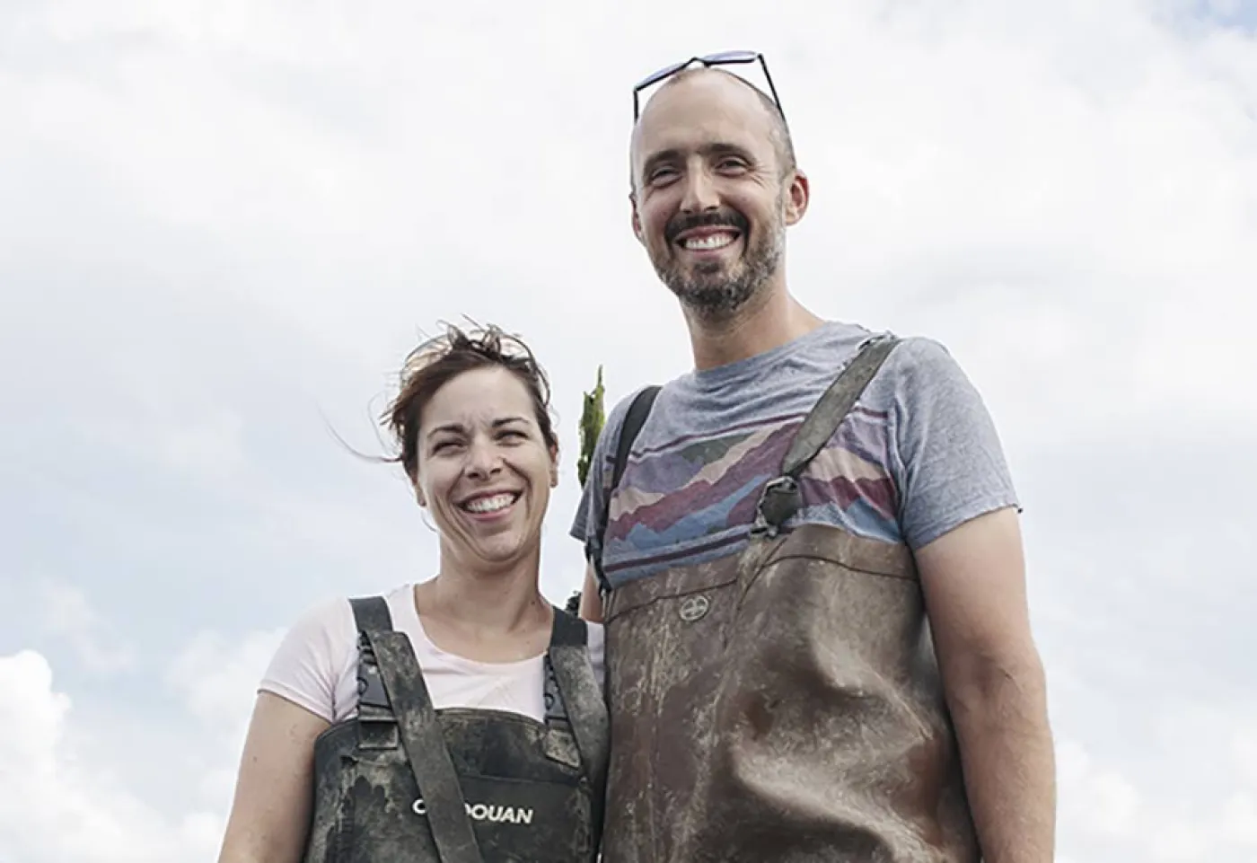 Portrait d'Etienne et de Coralie Damerose 