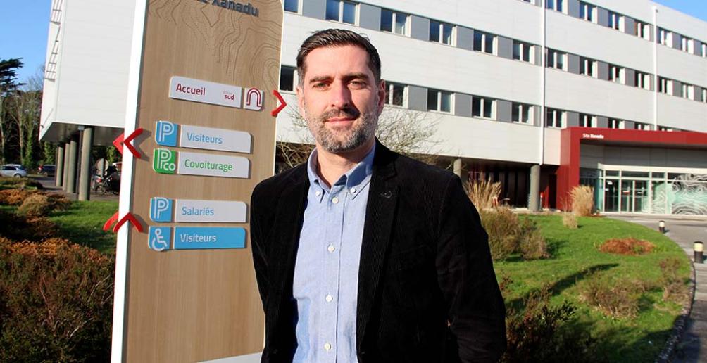 Portrait de Benoît Pradeux, responsable inclusion et prévention  