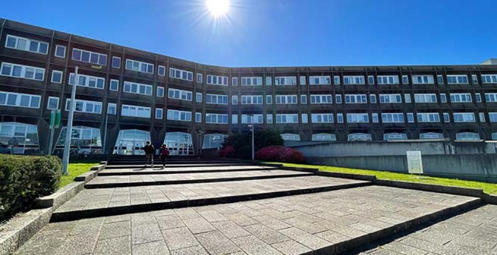 Le bâtiment de la faculté de santé de l'UBO à Brest.