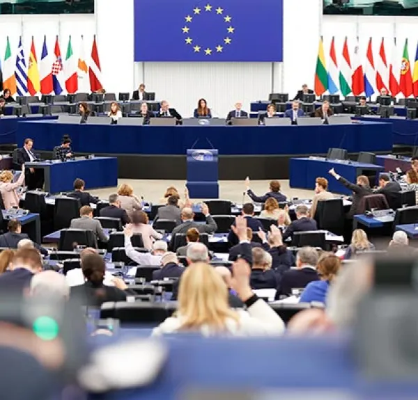 Une session du Parlement européen 