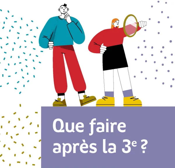 Une du guide " Que faire après la 3e ? "