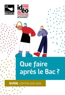 Couverture du guide "Que faire après le bac?" édition 2025-2026