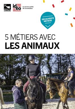 Couverture de la publication "Des métiers avec des animaux"