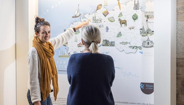 Jessica Marrec travaille à l'office de tourisme de Lesneven dans le Finistère.